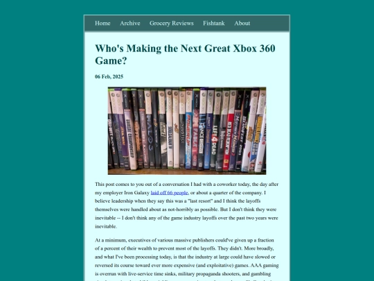 posts/2025-02-06-Whos-Making-The-Next-Great-Xbox-360-Game screenshot