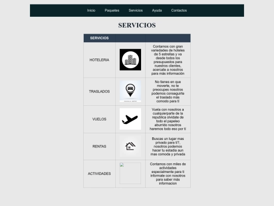 servicios screenshot