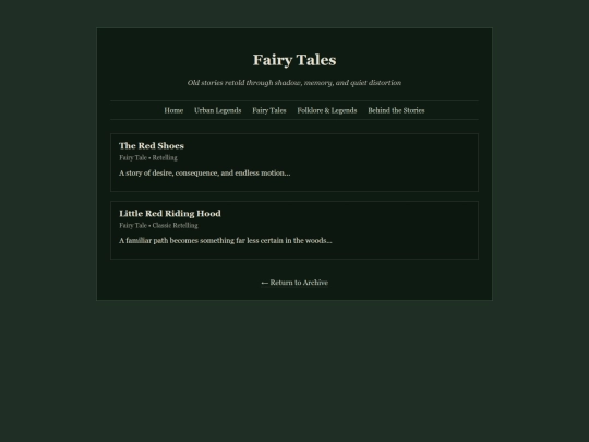 fairy-tales screenshot