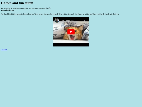 Games screenshot