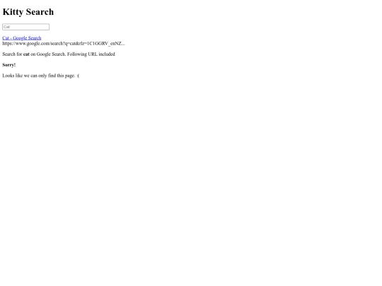 searchresultscat screenshot