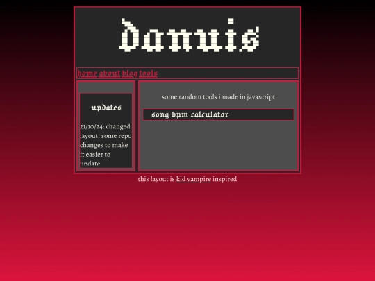 tools screenshot
