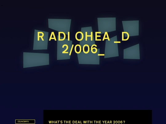 albumsites/2006/2006 screenshot