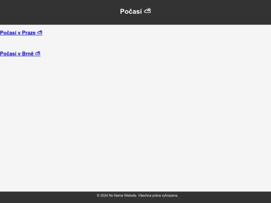 pocasi screenshot