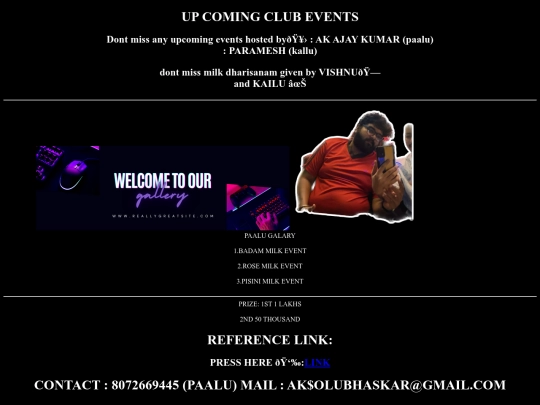events.html project b1/event screenshot