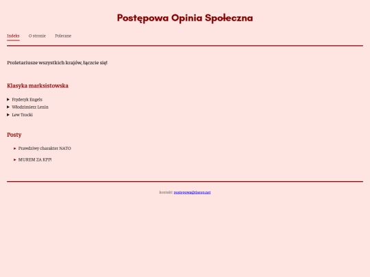 index screenshot