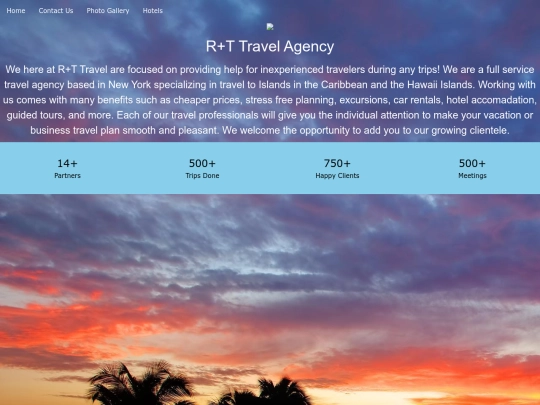 travelagency screenshot