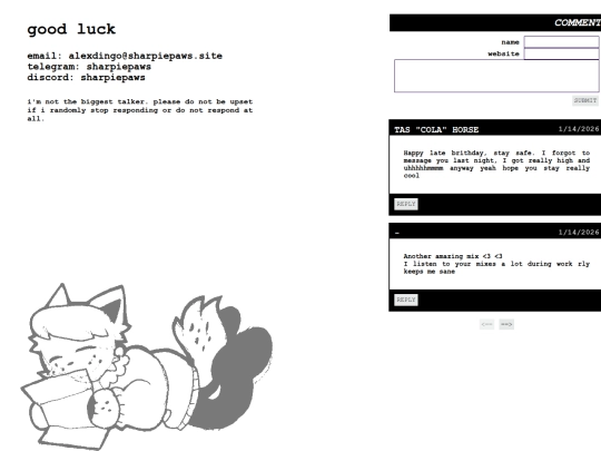 contact screenshot