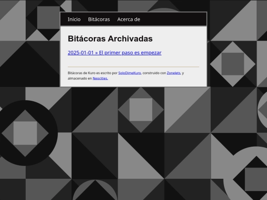 archive screenshot