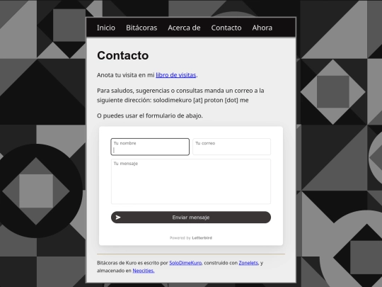 contacto screenshot