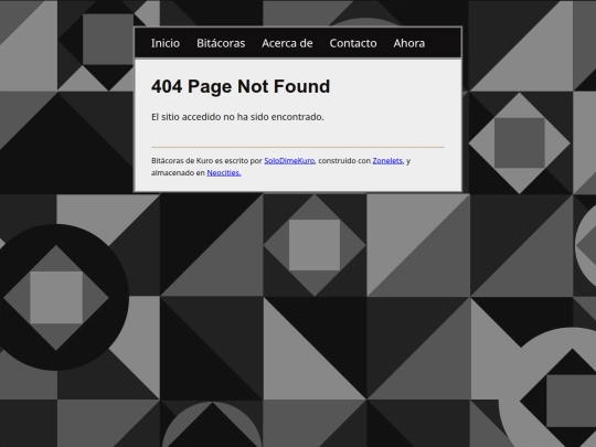 not_found screenshot