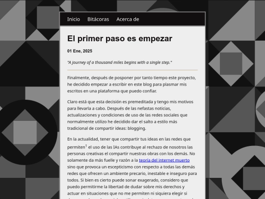posts/2025-01-01-El-primer-paso-es-empezar screenshot