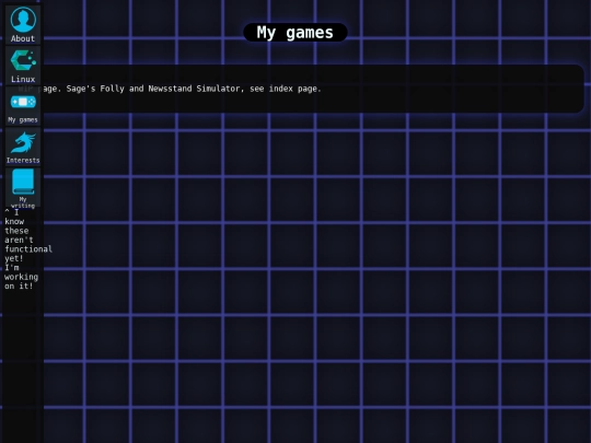 games screenshot