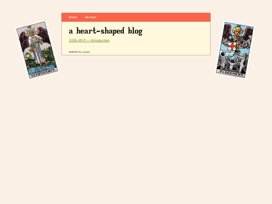 blog/archive screenshot