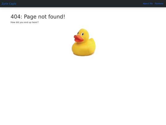 not_found screenshot
