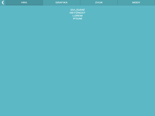 cg/gui/nastaveni/hra screenshot