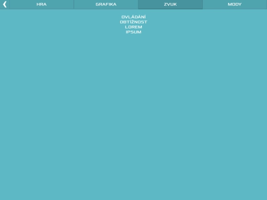 cg/gui/nastaveni/zvuk screenshot