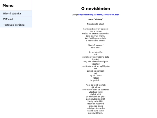 ivt/basnicka screenshot