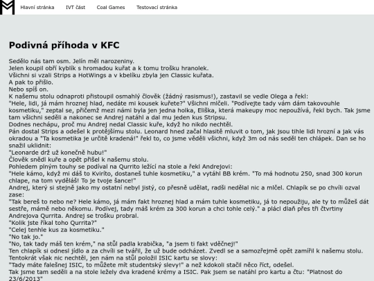pribeh screenshot