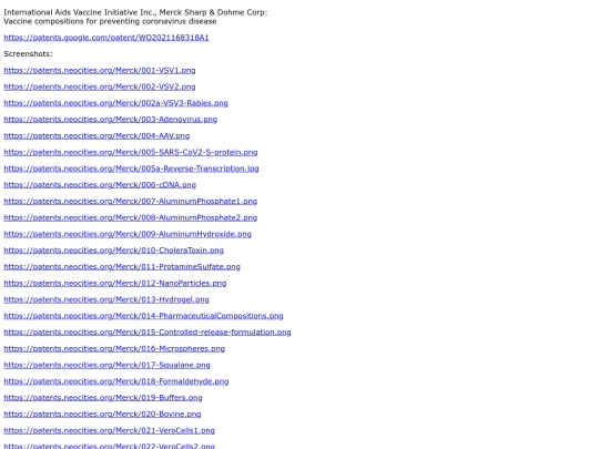Merck/AIDS screenshot