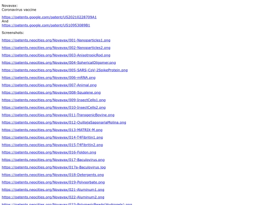 Novavax/NVax screenshot