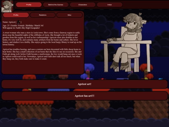 Characters/Apricot screenshot