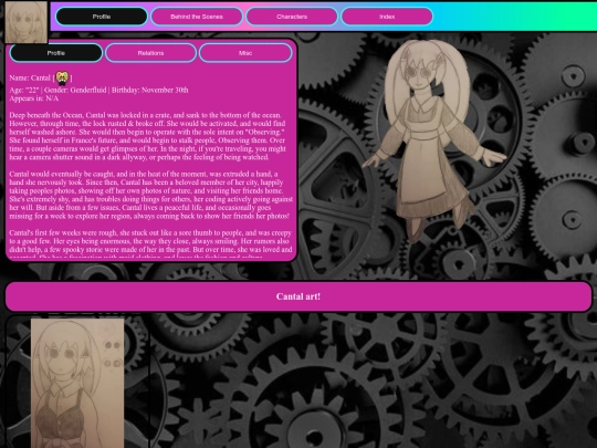 Characters/Cantal screenshot