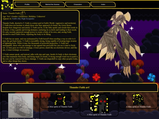 Characters/ThunderFaith screenshot