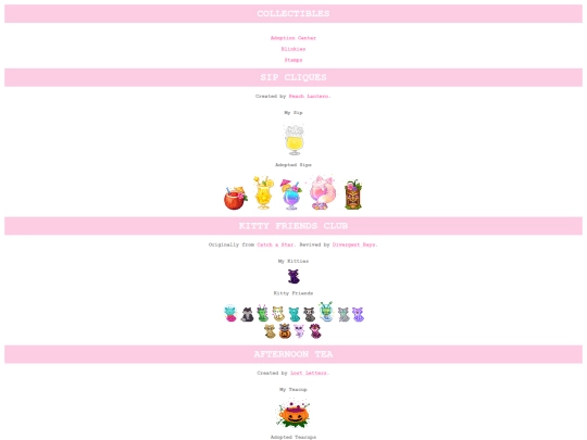 collectibles screenshot