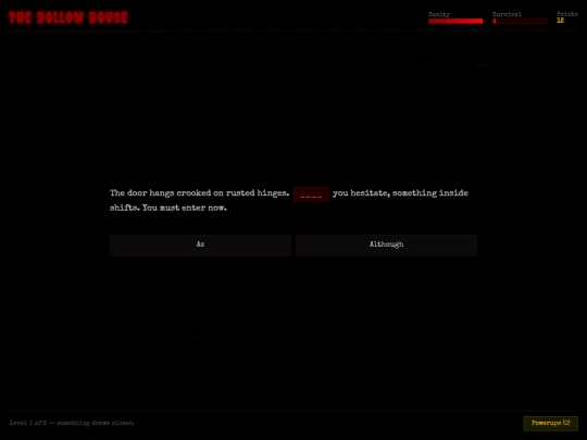 EngGames/conjunctions screenshot
