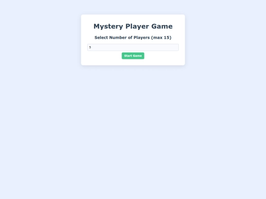 EngGames/mysteryplayer screenshot