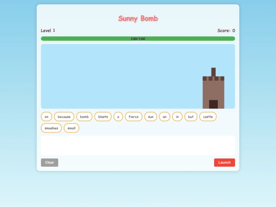 EngGames/sunnybomb screenshot