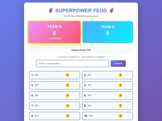 EngGames/superpowers screenshot