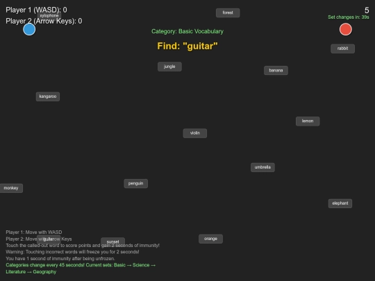 EngGames/wordtag screenshot