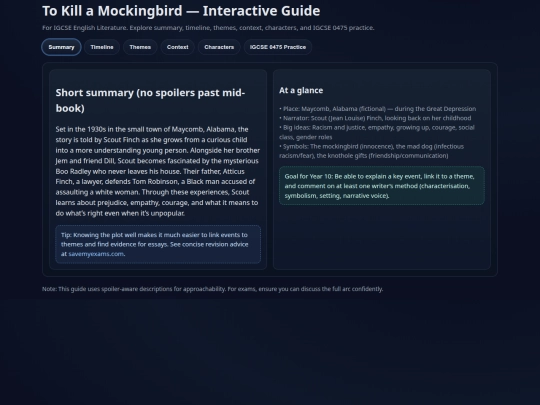 English Lit/tkamintro screenshot