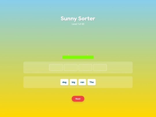 Sunny/sorter1 screenshot