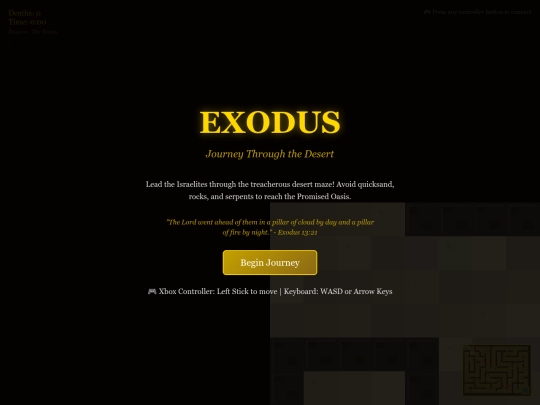 sundayschool/exodus screenshot