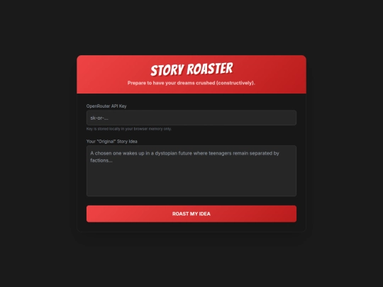 y11/roaster screenshot