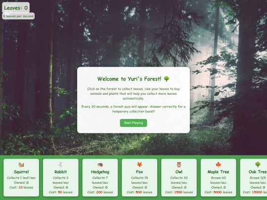 yuri/yuriforest screenshot