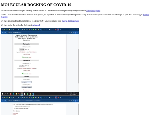 covid-19 screenshot
