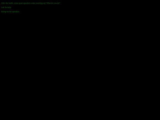 Adventure/Spooder-Friend screenshot