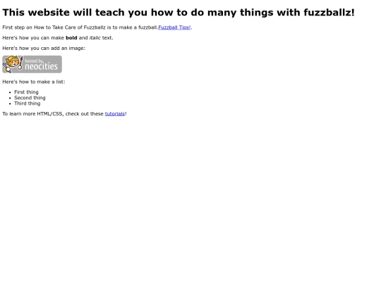 FuzzballsPlay screenshot