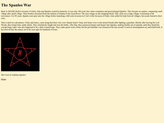 caelum/spanloswar screenshot