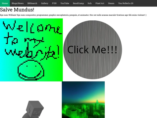 home-latin screenshot