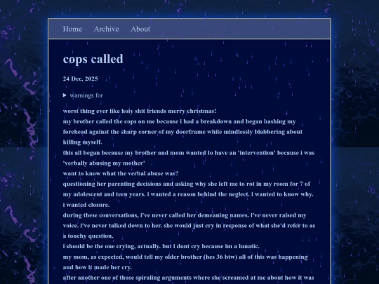 posts/2025-12-24-cops-called screenshot