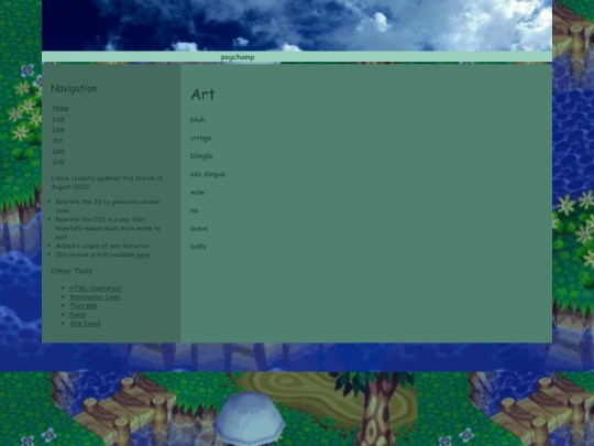 artistry screenshot