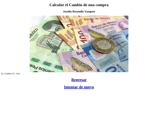 cambio screenshot