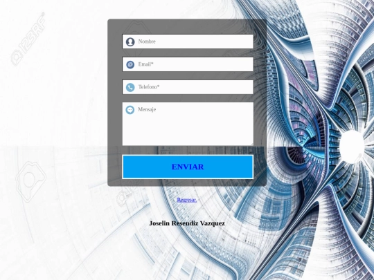 proyecto cursos/formulario screenshot