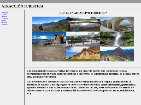 proyecto paisajes screenshot