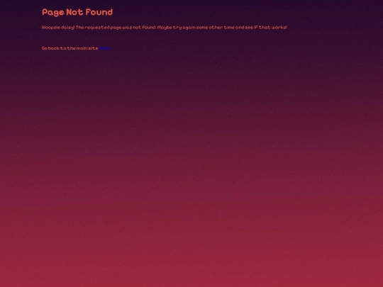 not_found screenshot